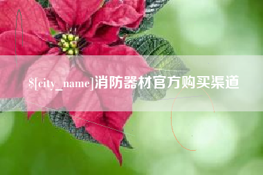 龙海消防器材官方购买渠道