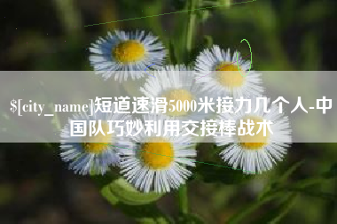 龙海短道速滑5000米接力几个人-中国队巧妙利用交接棒战术