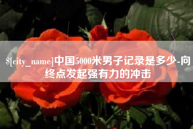 龙海中国5000米男子记录是多少-向终点发起强有力的冲击