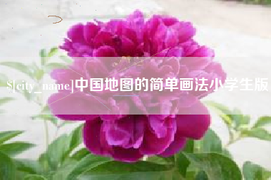 龙海中国地图的简单画法小学生版