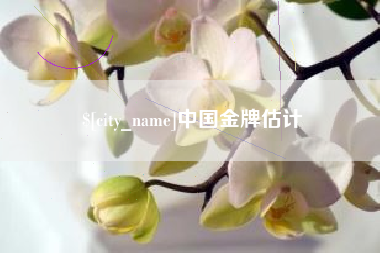 龙海中国金牌估计