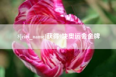龙海获得9块奥运会金牌