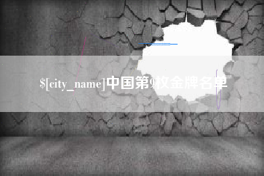 龙海中国第9枚金牌名单