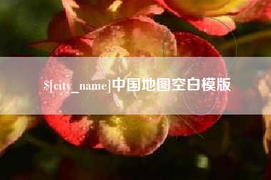 龙海中国地图空白模版