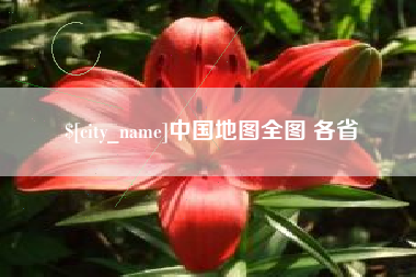 龙海中国地图全图 各省
