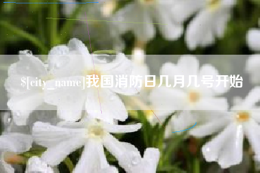 龙海我国消防日几月几号开始