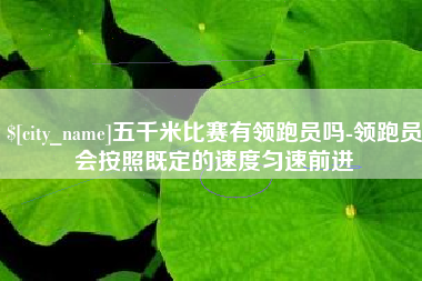 龙海五千米比赛有领跑员吗-领跑员会按照既定的速度匀速前进