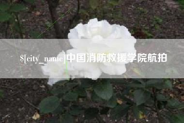 龙海中国消防救援学院航拍