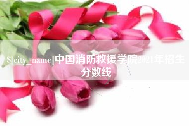 龙海中国消防救援学院2021年招生分数线